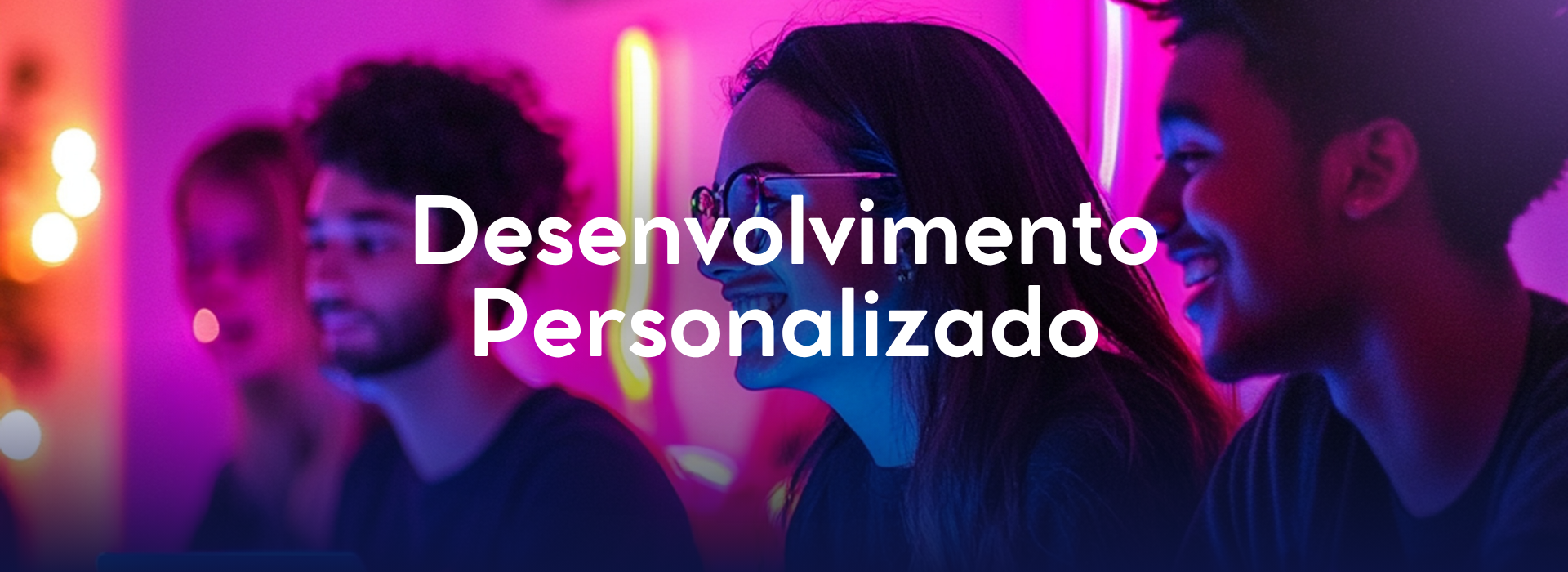 Desenvolvimento Personalizado — banner