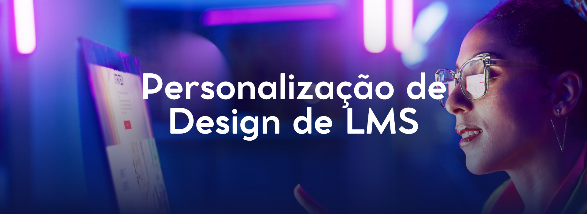 Personalização de Design de LMS — banner